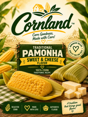 Cornland Sweet Pamonha with Cheese
